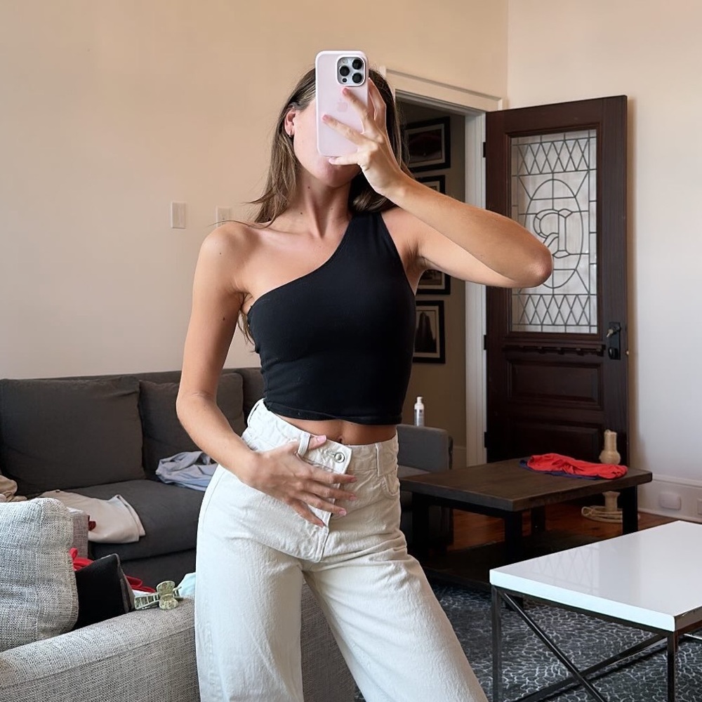 Brandy Melville One Shoulder Top